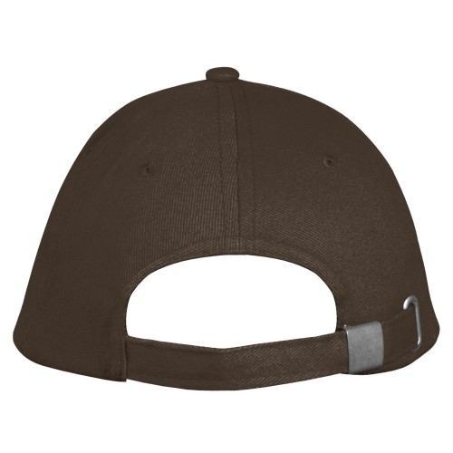 Бейсболка Long Beach, коричневая с бежевым Бейсболка Long Beach, коричневая с бежевым