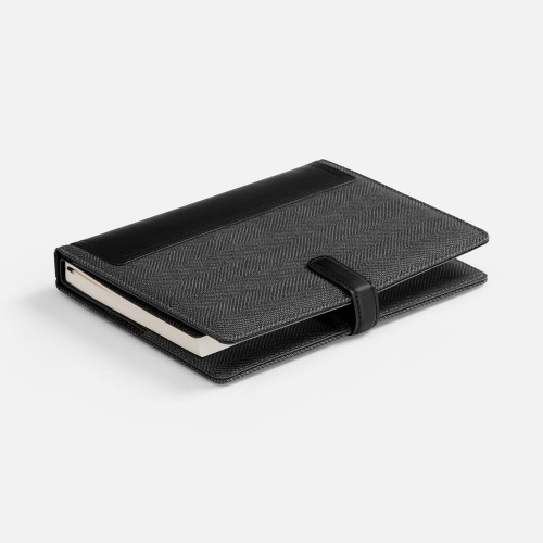 Ежедневник-органайзер Twill, недатированный, черный