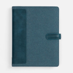 Ежедневник-органайзер Twill, недатированный, синий