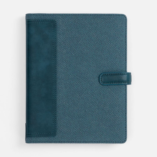 Ежедневник-органайзер Twill, недатированный, синий