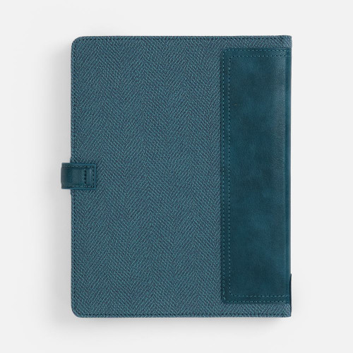 Ежедневник-органайзер Twill, недатированный, синий