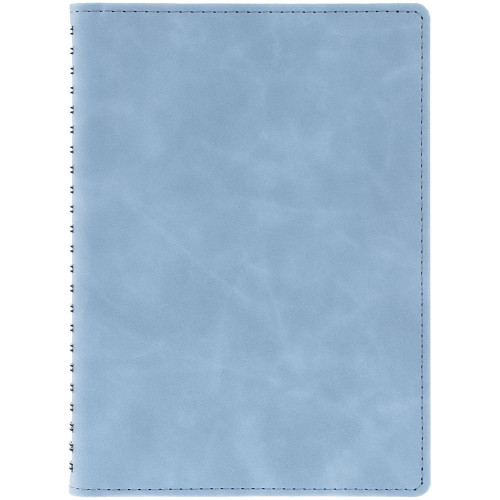 Ежедневник Spring Urban на заказ, недатированный, голубой