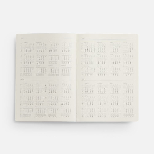 Ежедневник Petrus Flap, недатированный, черный