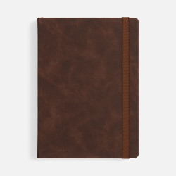 Ежедневник Urban Hard, недатированный, коричневый