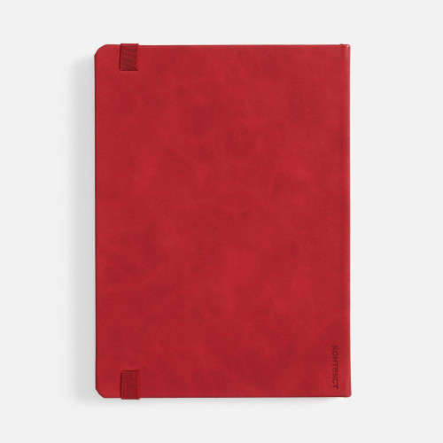 Ежедневник Urban Metal, недатированный, красный