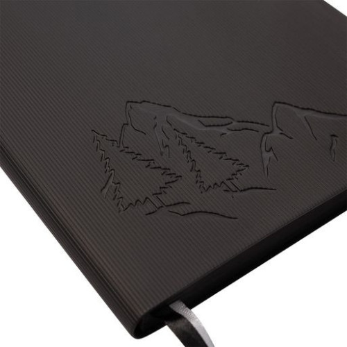 Ежедневник Рейн (Rain) недатированный, черный (без упаковки, без стикера)