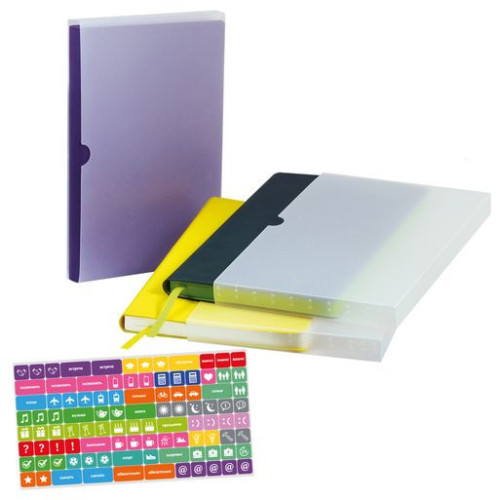 Ежедневник Рейн (Rain) недатированный, черный