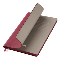 Ежедневник Рейн (Rain) недатированный, бургунди (без упаковки, без стикера)