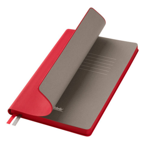 Ежедневник Рейн (Rain) недатированный, красный (без упаковки, без стикера)