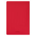 Ежедневник Рейн (Rain) недатированный, красный (без упаковки, без стикера)