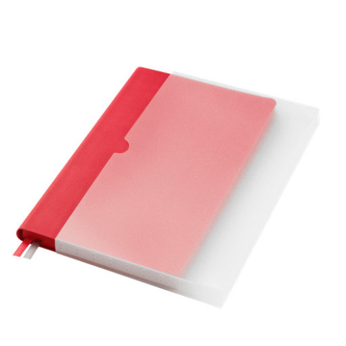 Ежедневник Рейн (Rain) недатированный, красный