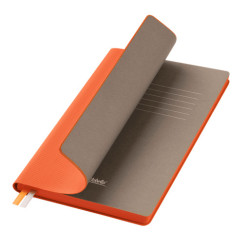 Ежедневник Рейн (Rain) недатированный, оранжевый (без упаковки, без стикера)
