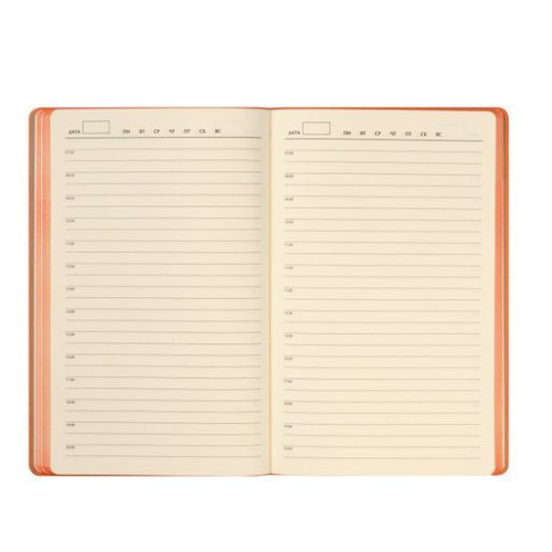 Ежедневник Рейн (Rain) недатированный, оранжевый (без упаковки, без стикера) Ежедневник Рейн (Rain) недатированный, оранжевый (без упаковки, без стикера)