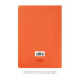 Ежедневник Рейн (Rain) недатированный, оранжевый