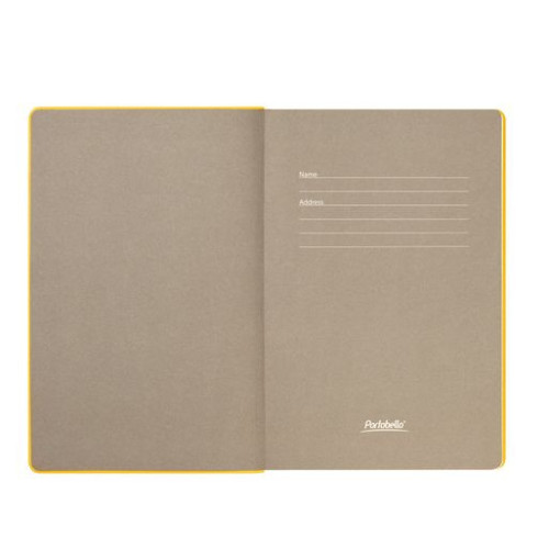 Ежедневник Рейн (Rain) недатированный, желтый (без упаковки, без стикера)