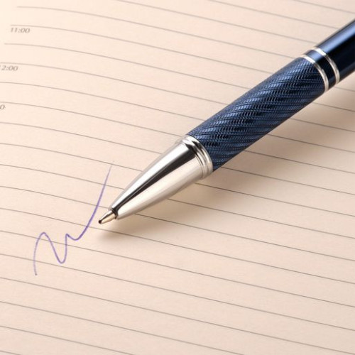 Шариковая ручка Крокус (Crocus), синяя