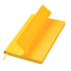 Ежедневник Латте (Latte NEW) недатированный, желтый/желтый