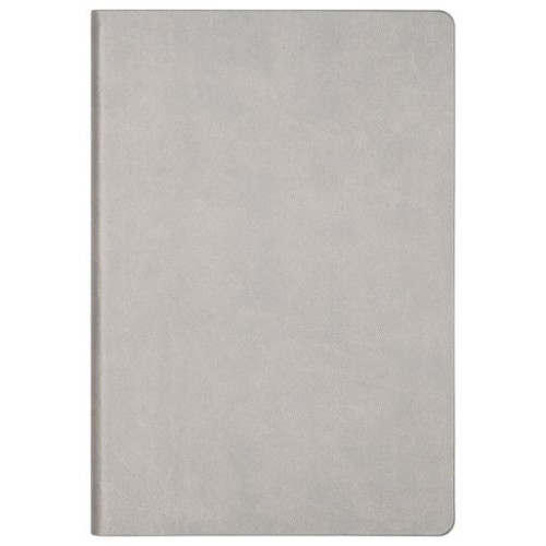 Ежедневник Латте (Latte NEW) недатированный, серый/зеленый