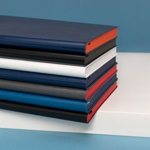 Ежедневник Ривер Сайд (River side) недатированный, серый/красный (без упаковки, без стикера)