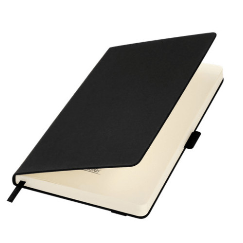 Ежедневник Альфа (Alpha) недатированный, черный/бежевый