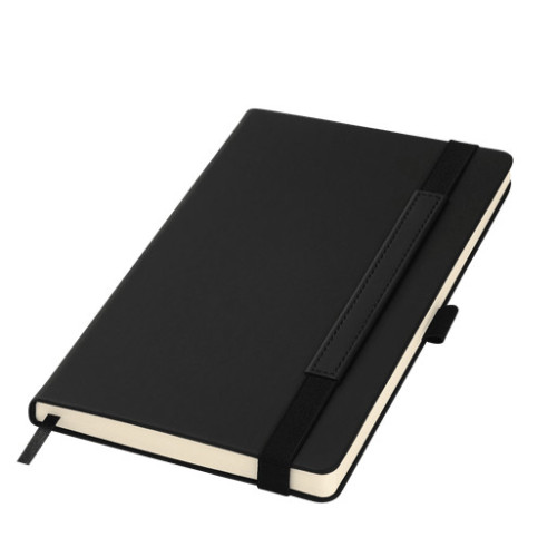 Ежедневник Альфа (Alpha) недатированный, черный/бежевый