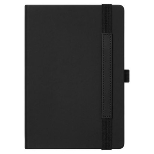 Ежедневник Альфа (Alpha) недатированный, черный/бежевый