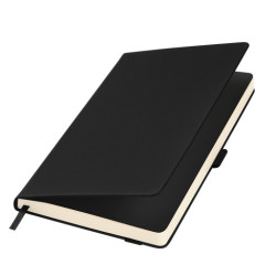 Ежедневник Альфа (Alpha) недатированный, черный/черный