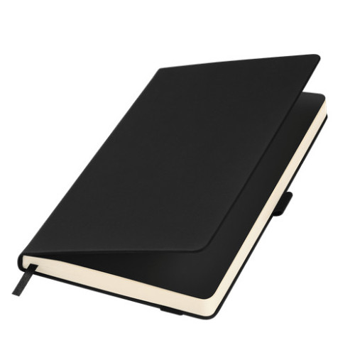 Ежедневник Альфа (Alpha) недатированный, черный/черный