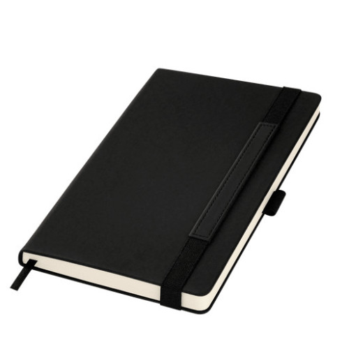 Ежедневник Альфа (Alpha) недатированный, черный/черный