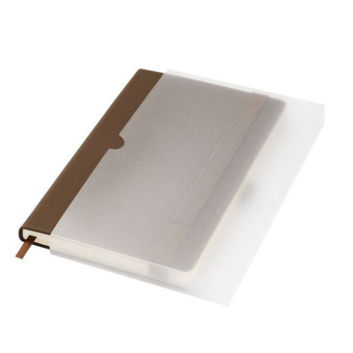 Ежедневник Альфа (Alpha) недатированный, коричневый/бежевый