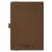 Ежедневник Альфа (Alpha) недатированный, коричневый/бежевый