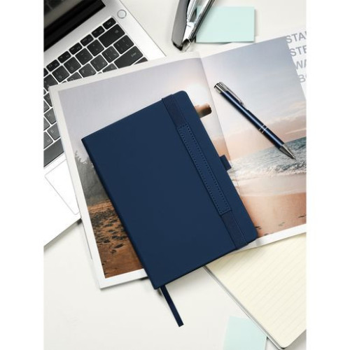 Ежедневник Альфа (Alpha) недатированный, синий/голубой Ежедневник Альфа (Alpha) недатированный, синий/голубой