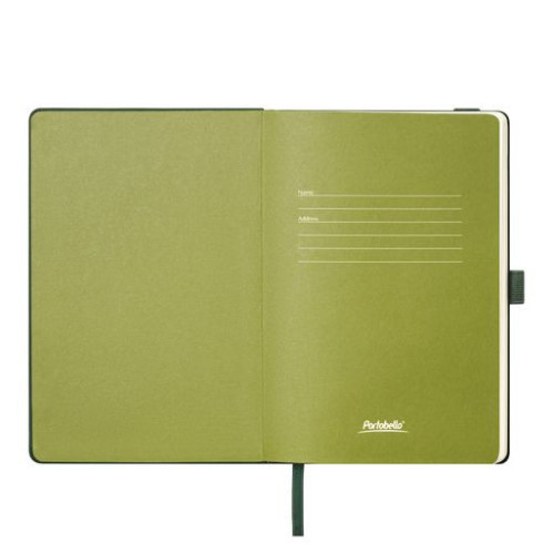 Ежедневник Альфа (Alpha) недатированный, зеленый/оливковый