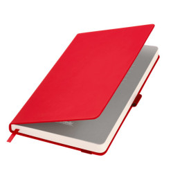 Ежедневник Альфа (Alpha) недатированный, красный/серый