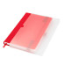 Ежедневник Альфа (Alpha) недатированный, красный/серый Ежедневник Альфа (Alpha) недатированный, красный/серый