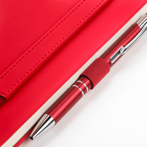 Ежедневник Альфа (Alpha) недатированный, красный/серый Ежедневник Альфа (Alpha) недатированный, красный/серый