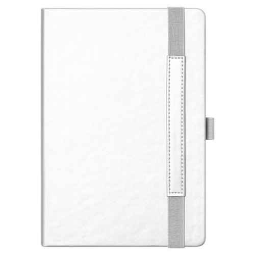 Ежедневник Альфа (Alpha) недатированный, серебро/серый