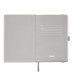 Ежедневник Альфа (Alpha) недатированный, серебро/серый