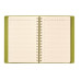 Ежедневник Виста (Vista) недатированный, зеленый/салатовый
