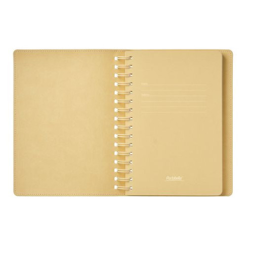 Ежедневник Виста (Vista) недатированный, красный/бежевый