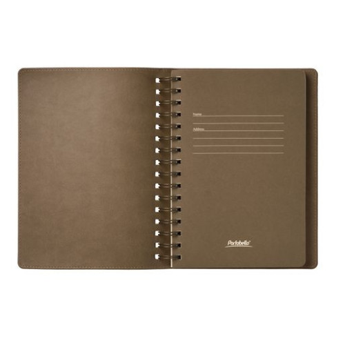 Ежедневник Виста (Vista) недатированный, оранжевый/коричневый