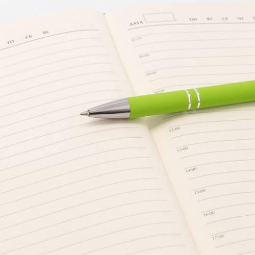 Шариковая ручка Альфа (Alpha), салатовая Шариковая ручка Альфа (Alpha), салатовая