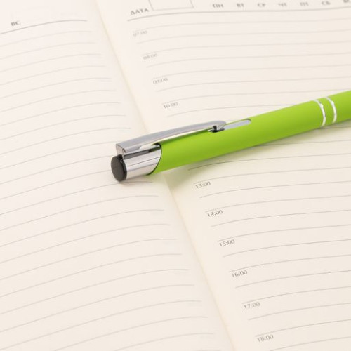 Шариковая ручка Альфа (Alpha), салатовая Шариковая ручка Альфа (Alpha), салатовая