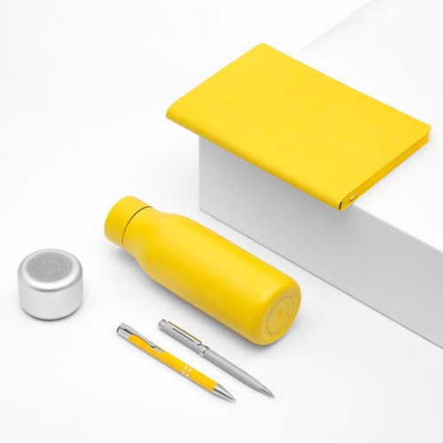 Шариковая ручка Альфа (Alpha), желтая