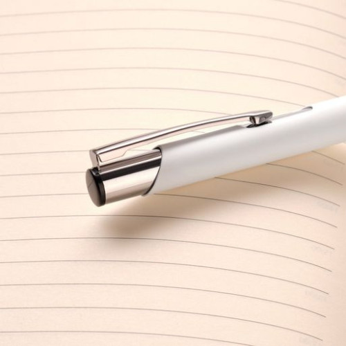 Шариковая ручка Альфа (Alpha), белая Шариковая ручка Альфа (Alpha), белая