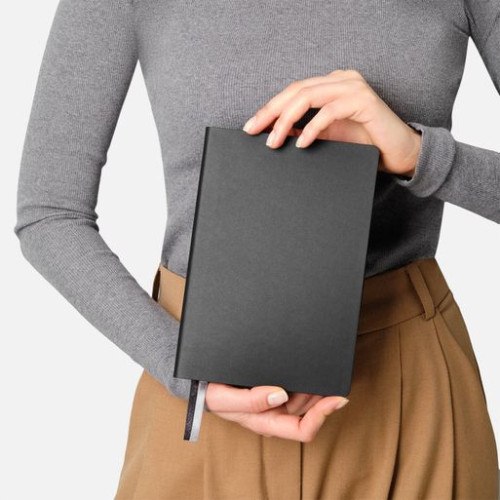 Ежедневник Мун Ривер (Moon River) недатированный, черный Ежедневник Мун Ривер (Moon River) недатированный, черный