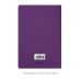 Ежедневник Спарк (Spark) недатированный, фиолетовый (с упаковкой, со стикерами)