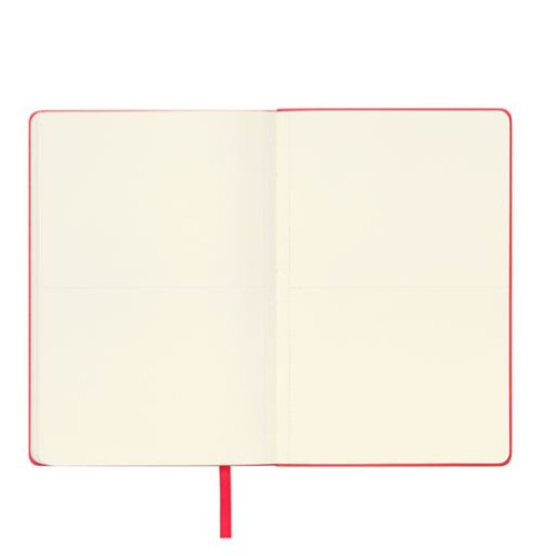 Ежедневник Спарк (Spark) недатированный, красный (с упаковкой, со стикерами)