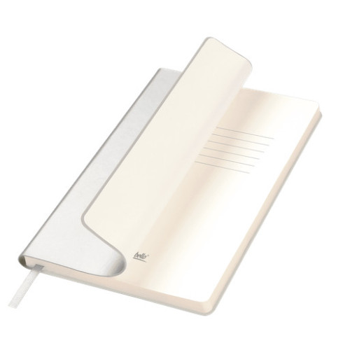 Ежедневник Спарк (Spark) недатированный, серебряный (без упаковки, без стикера)