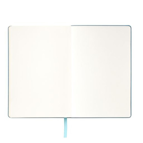 Ежедневник Спарк (Spark) недатированный, лазурный (без упаковки, без стикера, с серой подложкой)